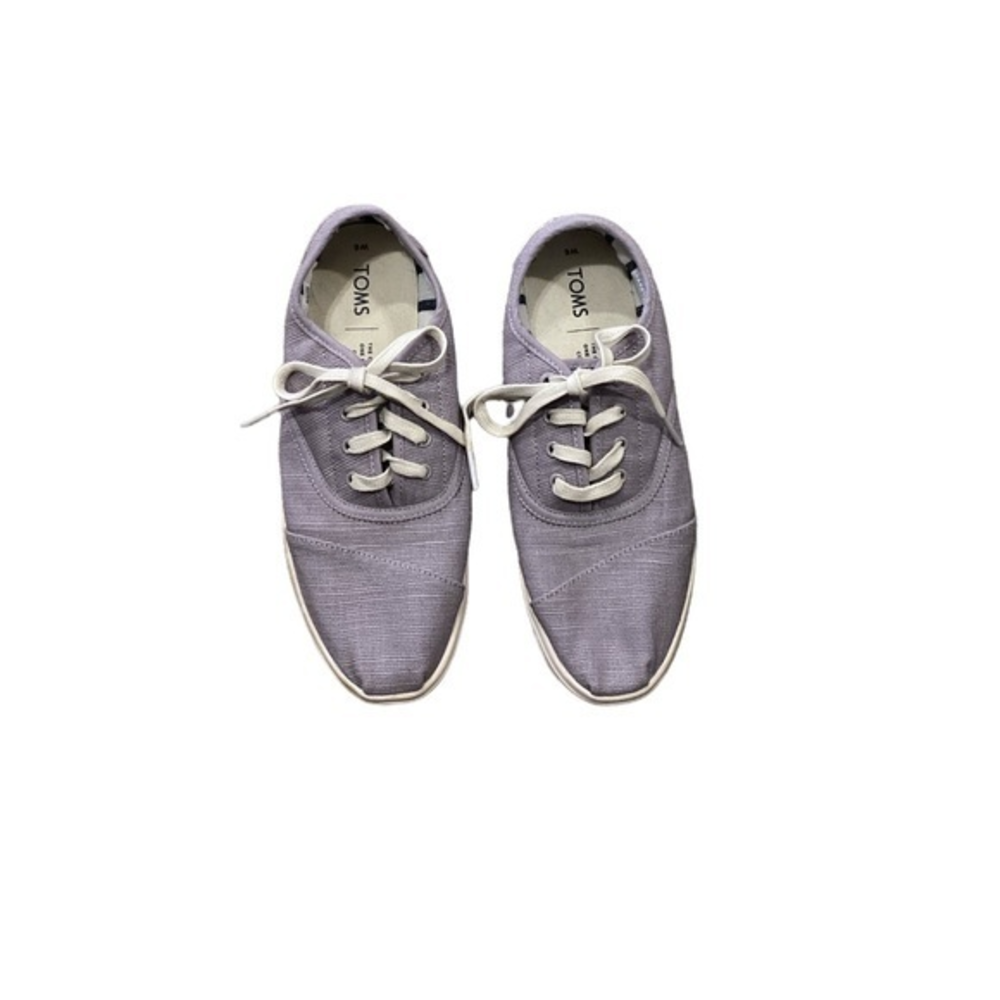 Toms Women’s Cordones Morning Dew Gray Sneakers Size 6